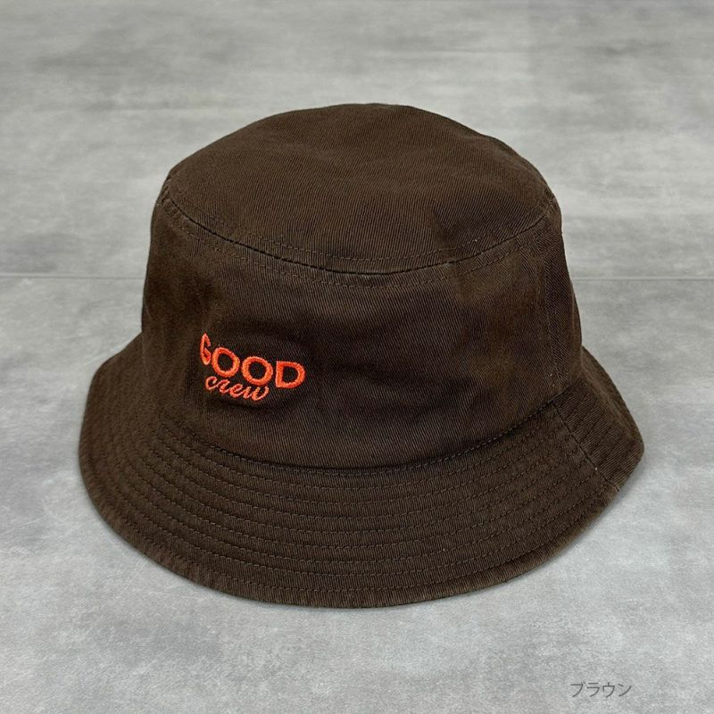[期間限定価格]GOOD CREW  ロゴ刺繍ツイルバケットハット キッズ商品画像-6