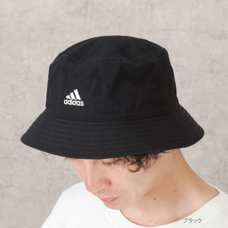 adidas オーガニックコットン バケットハット メンズ