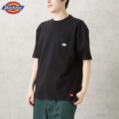 Dickies ポケット切替半袖Tシャツ メンズ