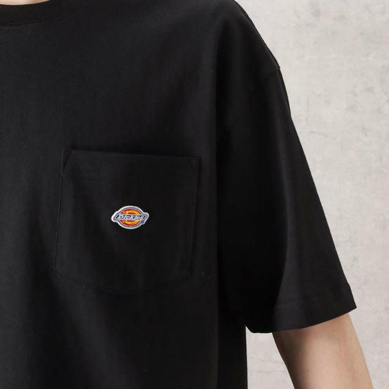 Dickies ポケット付き半袖Tシャツ メンズ