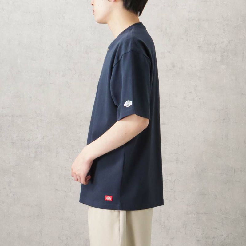 Dickies ヘンリーネック半袖Tシャツ メンズ