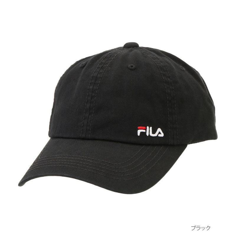 FILA オーガニックコットン ツイルキャップ メンズ