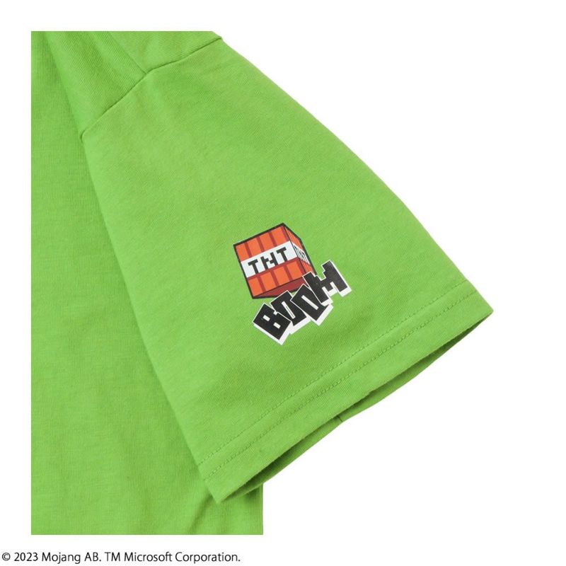 Minecraft マインクラフト 半袖Tシャツ キッズ ネコポス 対応商品