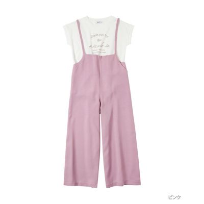 NAVY サロペットアンサンブル キッズ