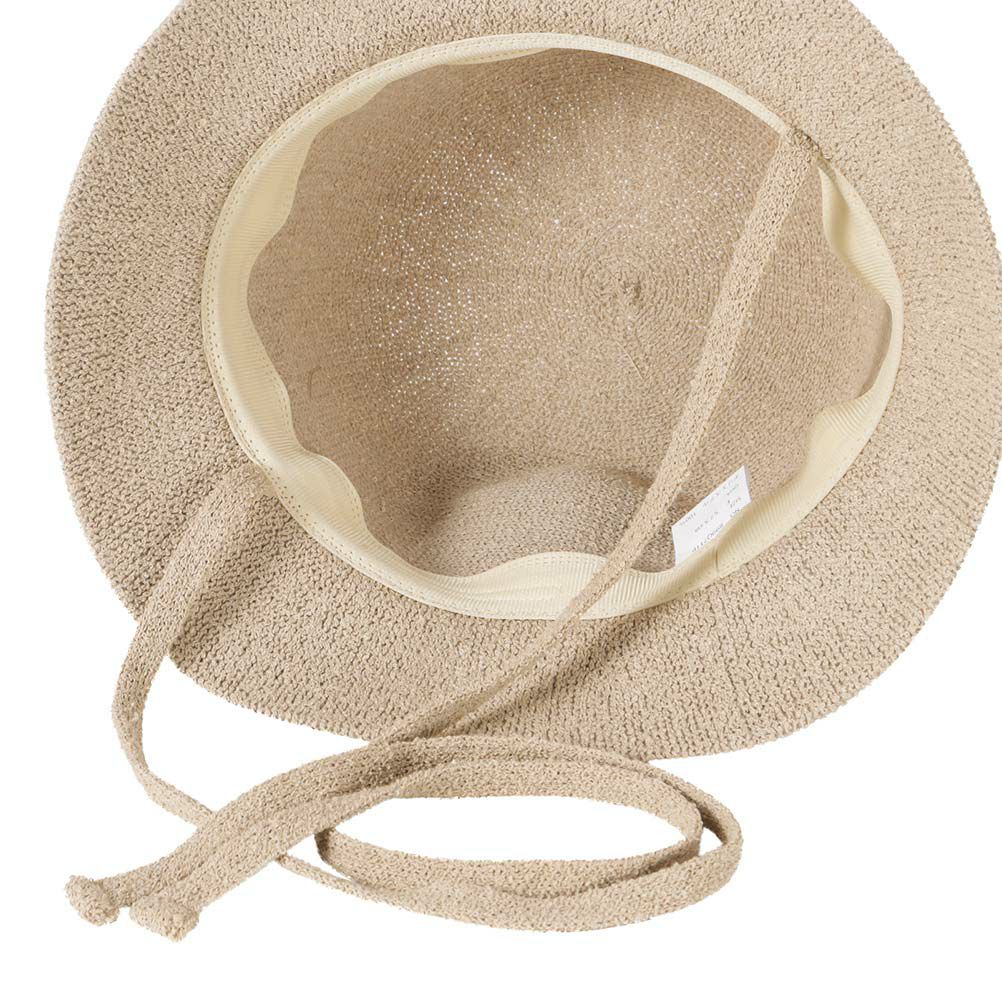 NAVY 紐付きブークレーサーモバケットハット レディース