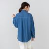 NAVY  リヨセルデニムセミワイドシャツ レディース商品サムネイル-5