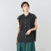 NAVY シフォンラッフルブラウス レディース