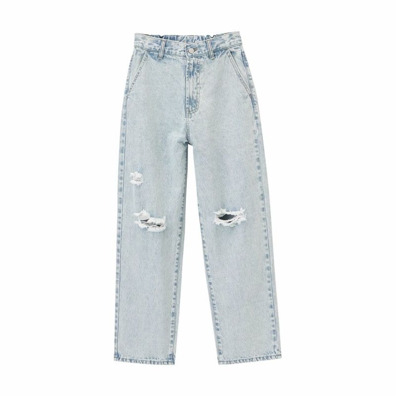 D&G ダメージ加工 デニムパンツ LEADER D&G ダメージ加工 デニムパンツ LEADER