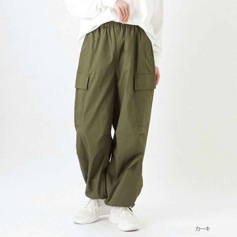 NAVY サイドポケットカーゴパンツ レディース商品画像-1