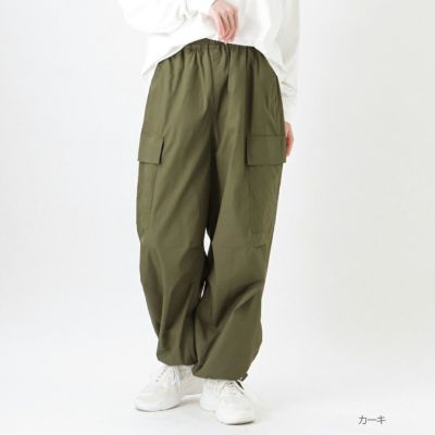 NAVY サイドポケットカーゴパンツ レディース