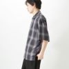MOSSIMO オンブレチェック半袖シャツ メンズ商品サムネイル-4