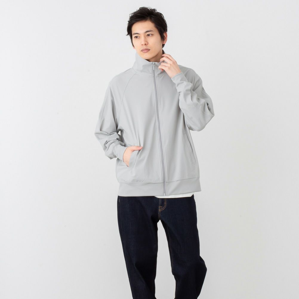 NAVY 4WAYストレッチトラックジャケット メンズ