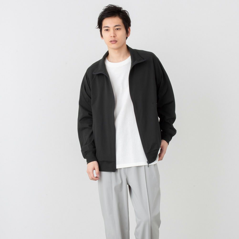 NAVY 4WAYストレッチトラックジャケット メンズ