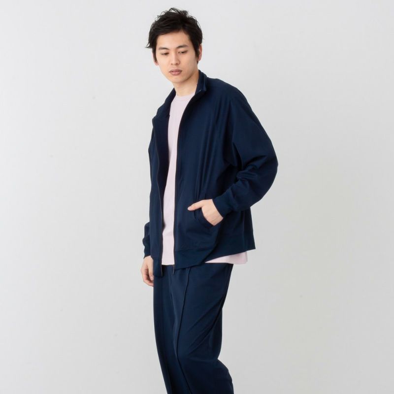 NAVY 4WAYストレッチトラックジャケット メンズ商品画像-8