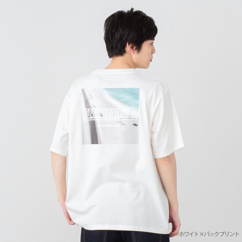 NAVY プリントTシャツ メンズ メール便 対応商品商品画像-2