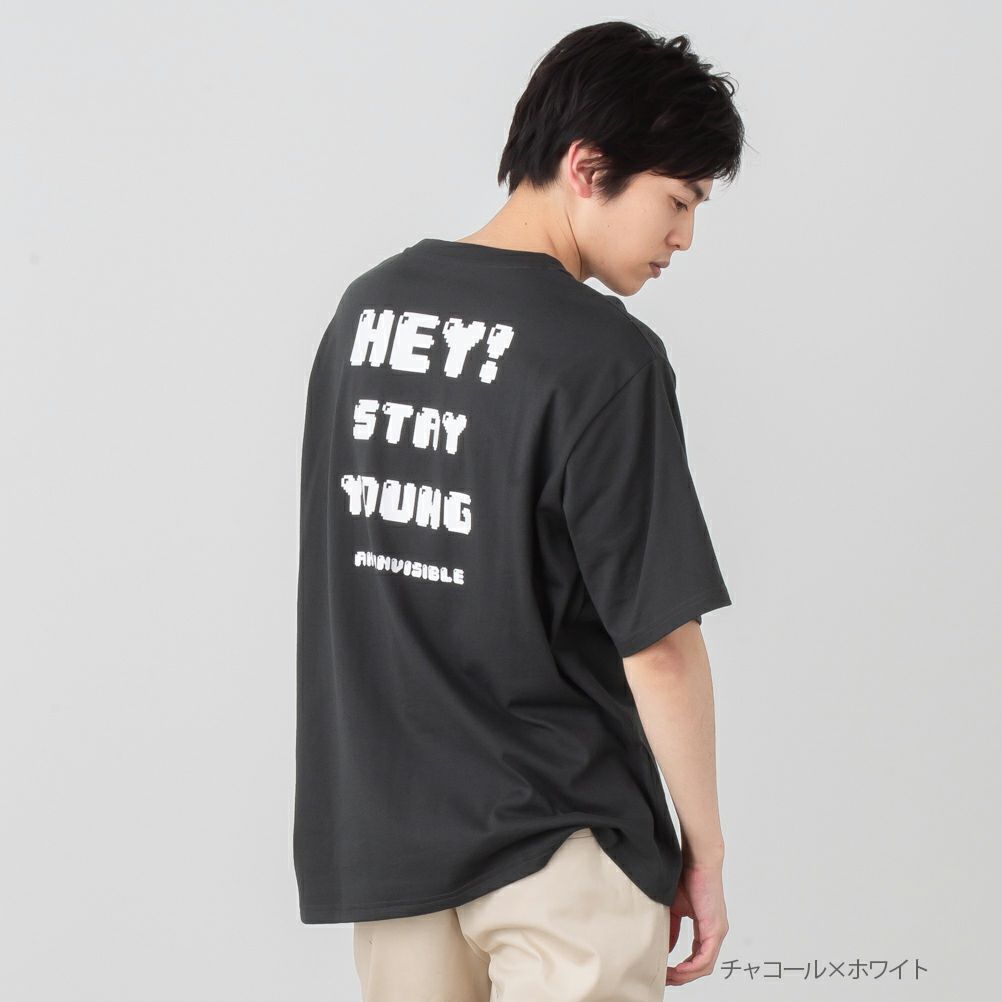 NAVY プリントTシャツ メンズ ネコポス 対応商品