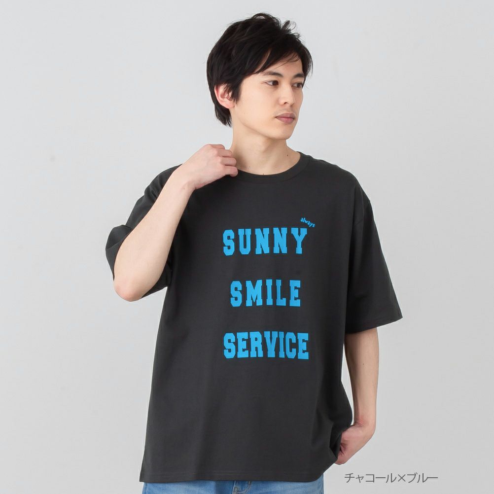 NAVY プリントTシャツ メンズ ネコポス 対応商品