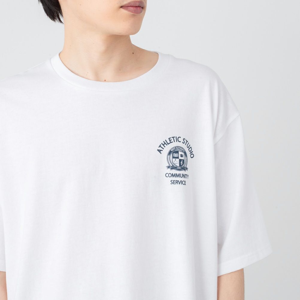 NAVY プリントTシャツ メンズ ネコポス 対応商品