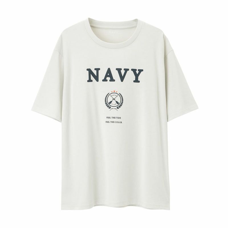 NAVY プリントTシャツ メンズ