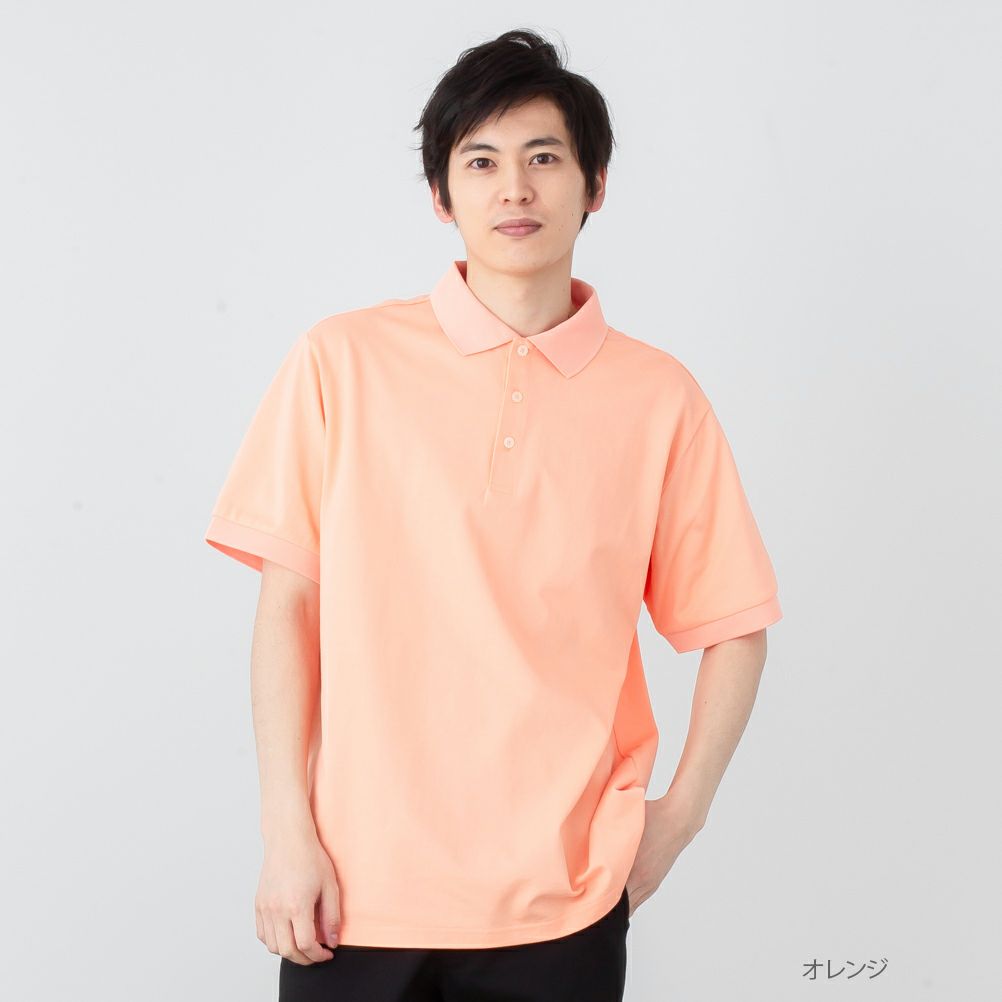 NAVY ドライカノコポロシャツ メンズ商品サムネイル-4