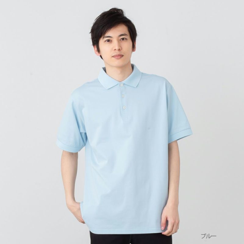 NAVY ドライカノコポロシャツ メンズ商品画像-6