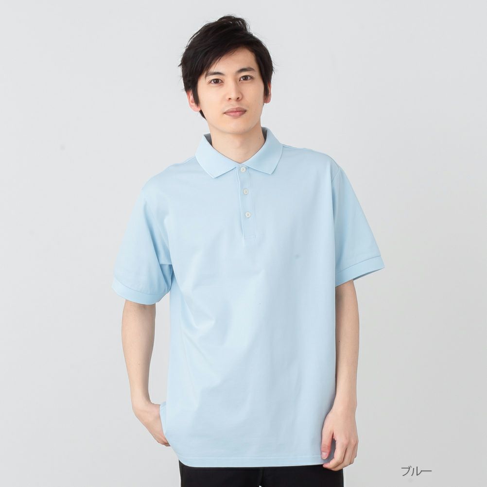 NAVY ドライカノコポロシャツ メンズ商品サムネイル-6