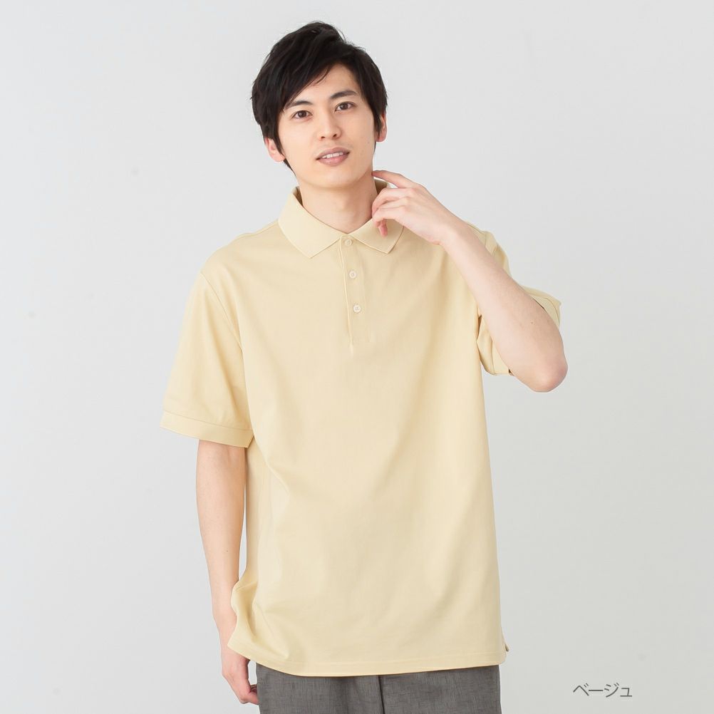 NAVY ドライカノコポロシャツ メンズ商品サムネイル-8