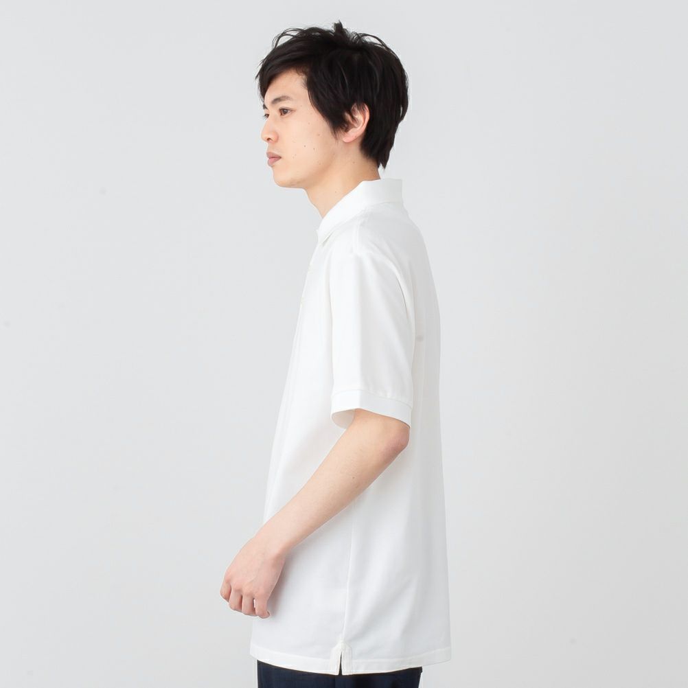 NAVY ドライカノコポロシャツ メンズ商品サムネイル-10