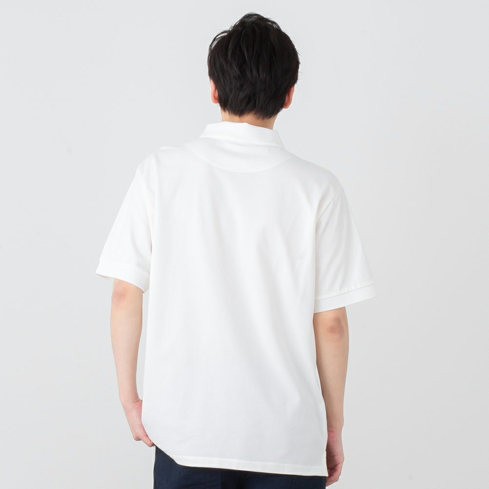 NAVY ドライカノコポロシャツ メンズ商品サムネイル-11