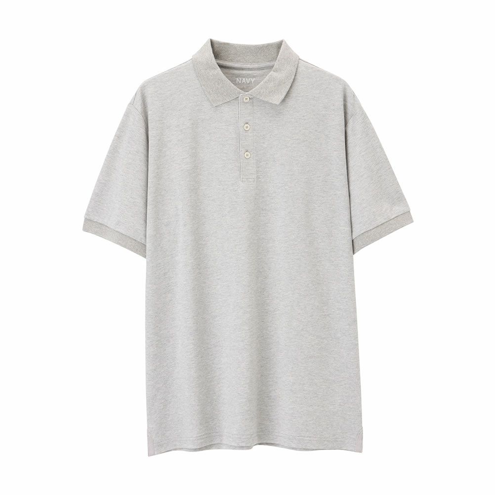 NAVY ドライカノコポロシャツ メンズ商品サムネイル-20