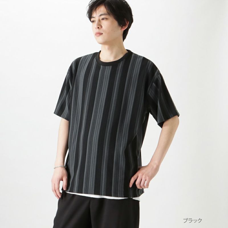 MOSSIMO ストライプTシャツタンクトップアンサンブル メンズ