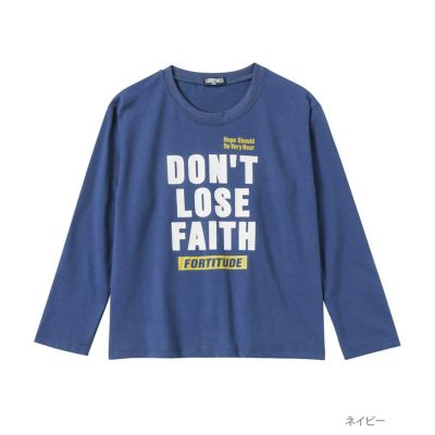 T-GRAPHICS  ストリートロゴロングスリーブTシャツ キッズ ネコポス 対応商品