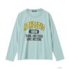T-GRAPHICS アメカジロゴロングスリーブTシャツ キッズ ネコポス 対応商品