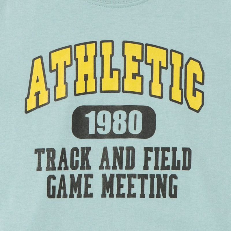 T-GRAPHICS アメカジロゴロングスリーブTシャツ キッズ メール便 対応商品商品画像-6