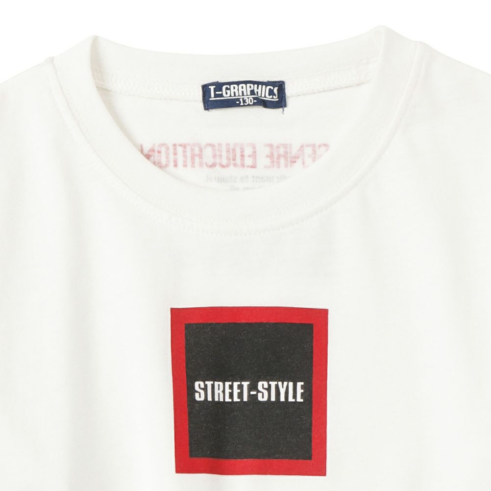 T-GRAPHICS  フェイクレイヤードロングスリーブTシャツ キッズ メール便 対応商品商品サムネイル-5