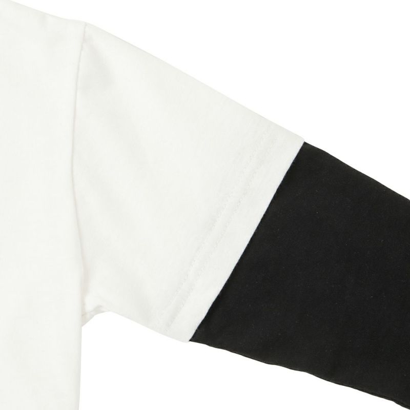 T-GRAPHICS  フェイクレイヤードロングスリーブTシャツ キッズ メール便 対応商品商品画像-9