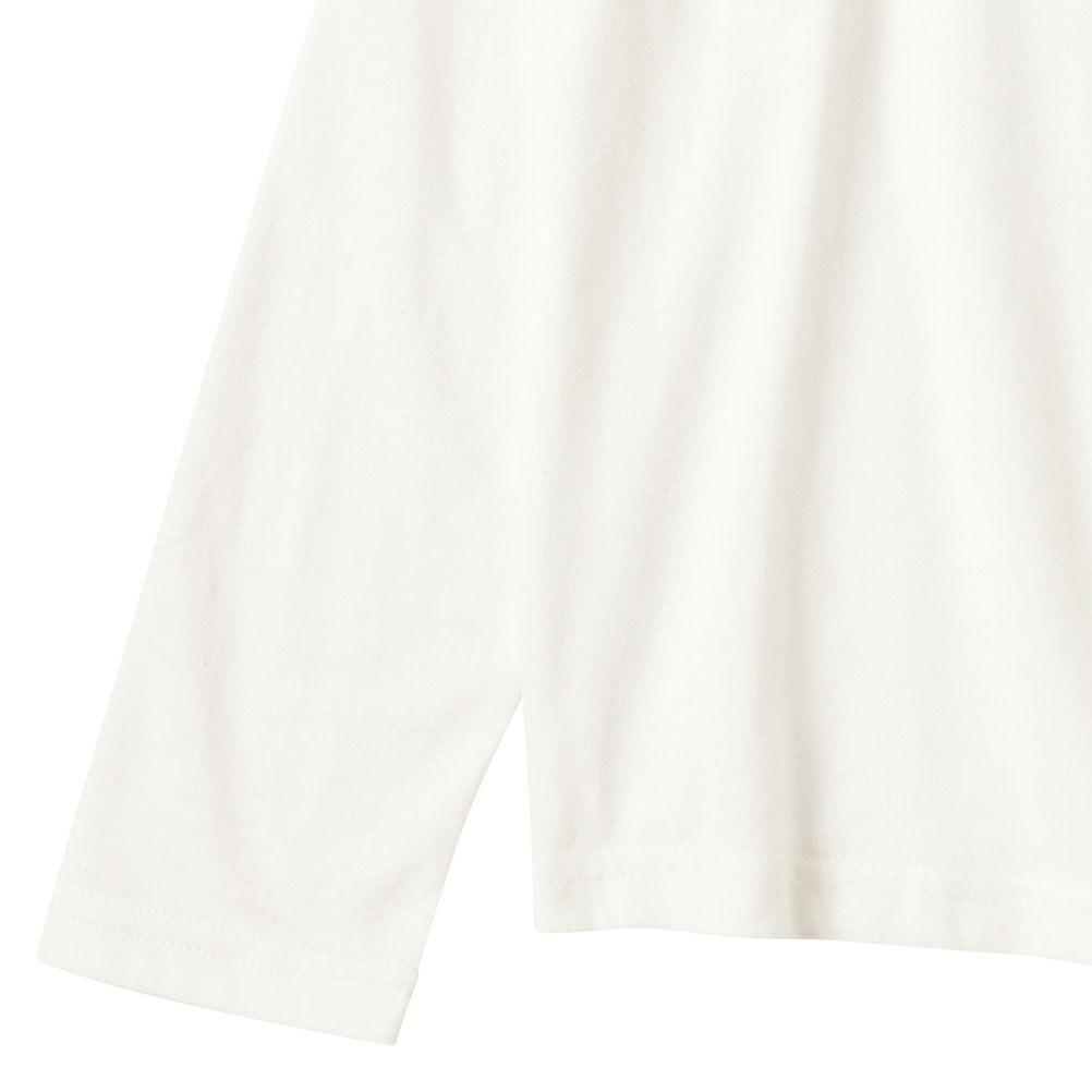 T-GRAPHICS ロゴプリントロングスリーブTシャツ キッズ ネコポス 対応商品