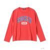 T-GRAPHICS アメカジロゴロングスリーブTシャツ キッズ ネコポス 対応商品