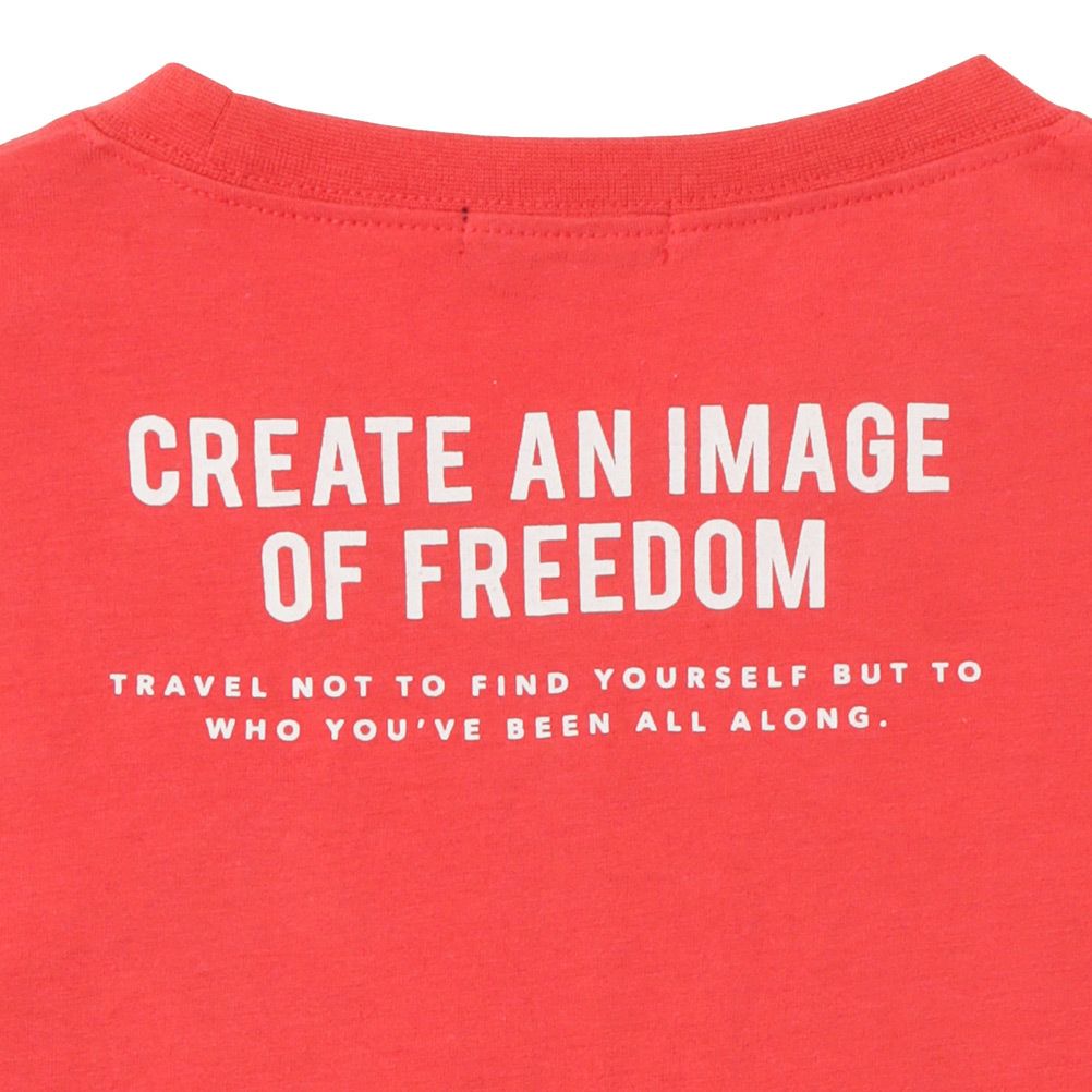 T-GRAPHICS  アメカジロゴロングスリーブTシャツ キッズ メール便 対応商品商品サムネイル-8