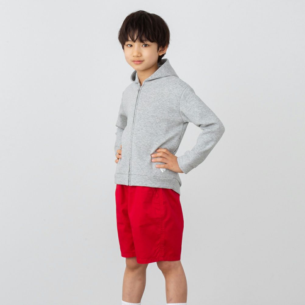 NAVY feel touch フーデットジップパーカー キッズ