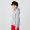 NAVY Feel Touch フーデットジップパーカー キッズ商品サムネイル-5
