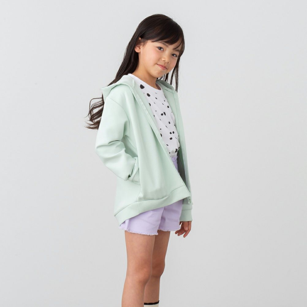 NAVY feel touch フーデットジップパーカー キッズ