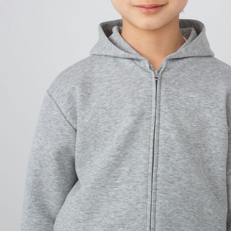 [期間限定価格]NAVY Feel Touch フーデットジップパーカー キッズ商品画像-9