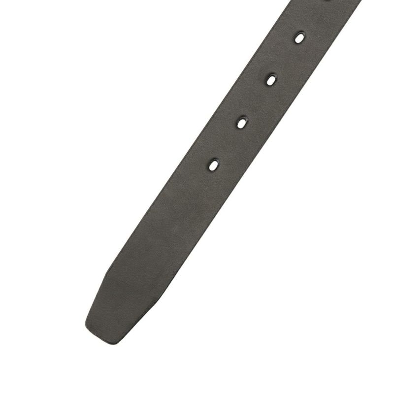 30mm 牛革無地ピンバックルベルト メンズ商品画像-7