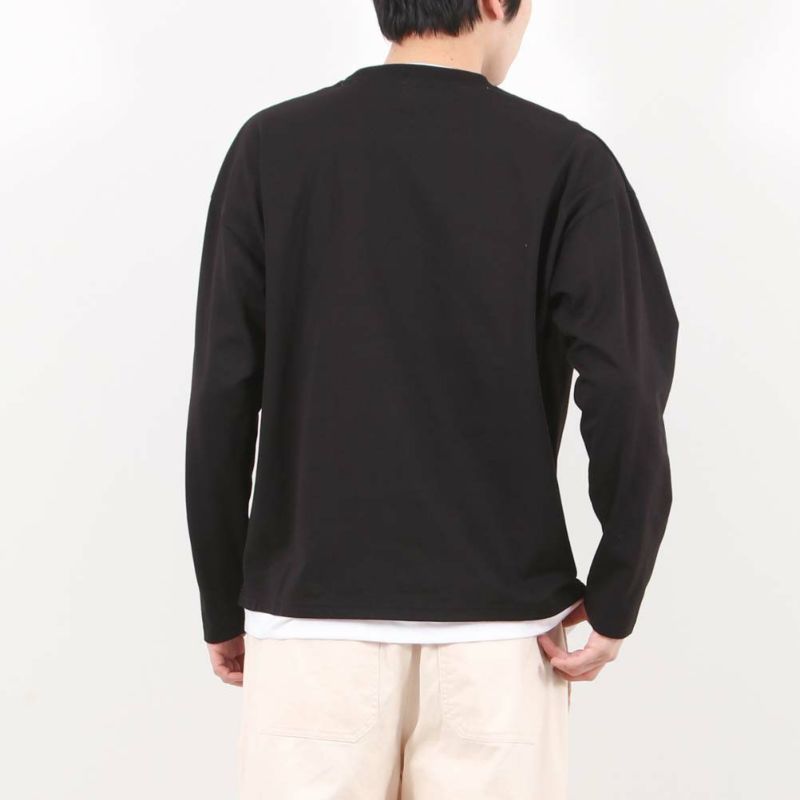 NAVY フェイクレイヤードロングスリーブTシャツ メンズ商品画像-7