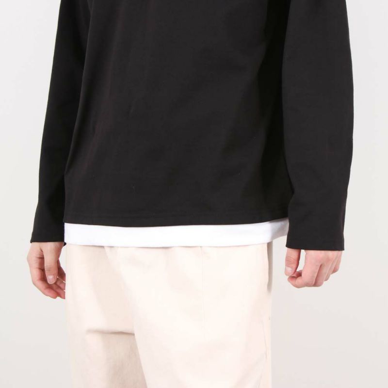 NAVY フェイクレイヤードロングスリーブTシャツ メンズ商品画像-12
