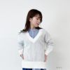 GOOD CREW メッシュニットプルオーバー レディース