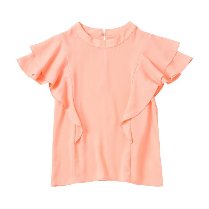 NAVY シフォンラッフルブラウス キッズ