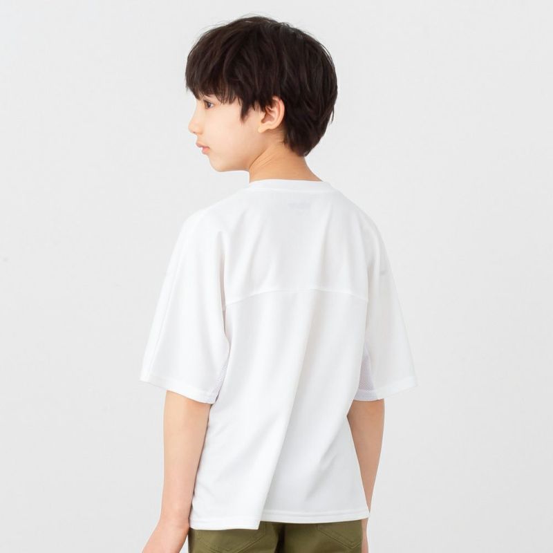 NAVY ドライメッシュTシャツ キッズ メール便 対応商品商品画像-9