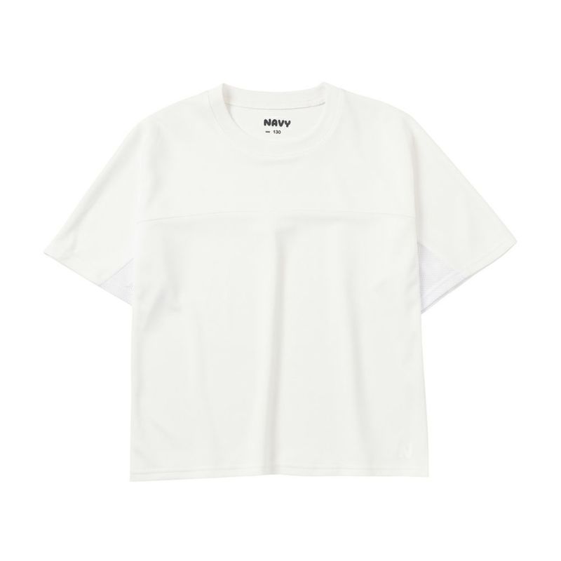 NAVY ドライメッシュTシャツ キッズ